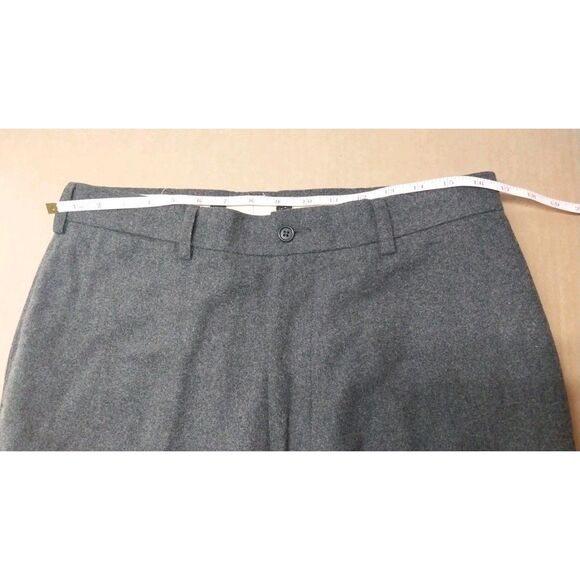 Vtg GAP Mens Wool 36x30 Wool Blend Dress Pants Gray ***Actual Measure 34x30*** - Picture 5 of 12